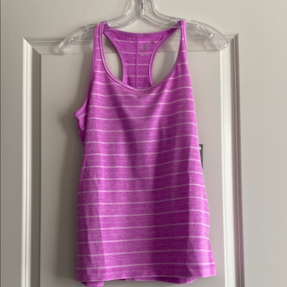 GAP Fuchsia Striped Women's Tank Top — NEW